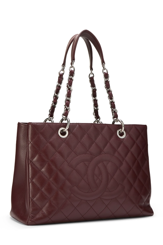 Burgundy Caviar Grand Shopping Tote (GST), , large image number 1