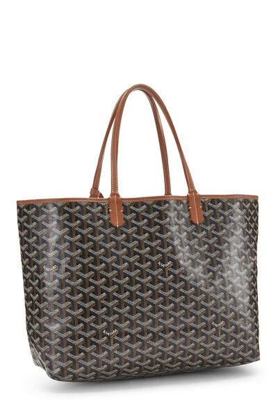 Black Goyardine Canvas Saint-Louis PM, , large