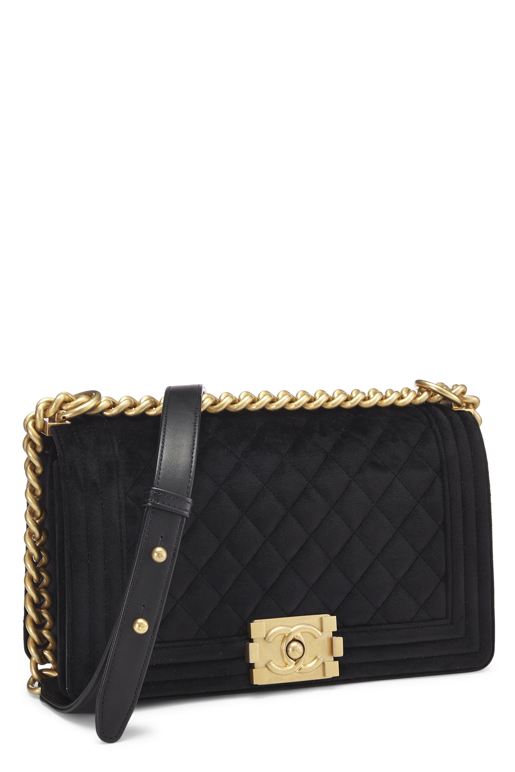 Black Chanel Medium Boy Bag  Designer Revival