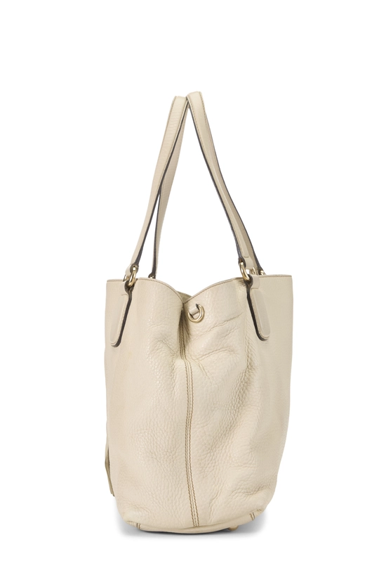Cream Leather Soho Working Tote Large, , large image number 2