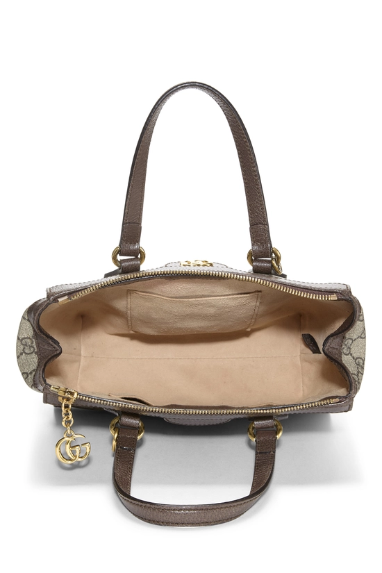 Brown GG Supreme Canvas Ophidia Tote Small, , large image number 5