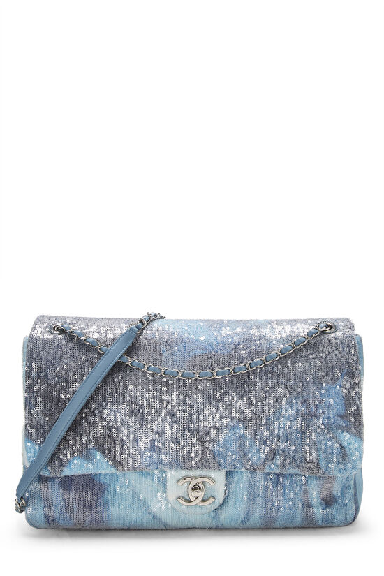 Chanel Blue Soft Shell Flap Bag
