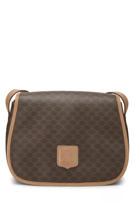Brown Coated Canvas Macadam Crossbody , , large image number 0