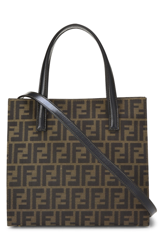 Pre-Owned Brown Zucca Canvas Convertible Pocket Handbag QBB7II3JKB000