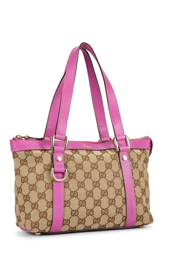 Original GG Canvas Abbey Zip Tote Small, , large image number 1