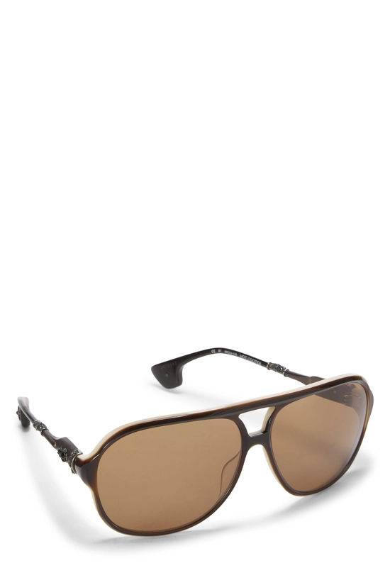 Brown Acetate Hot Cooter Sunglasses, , large image number 1