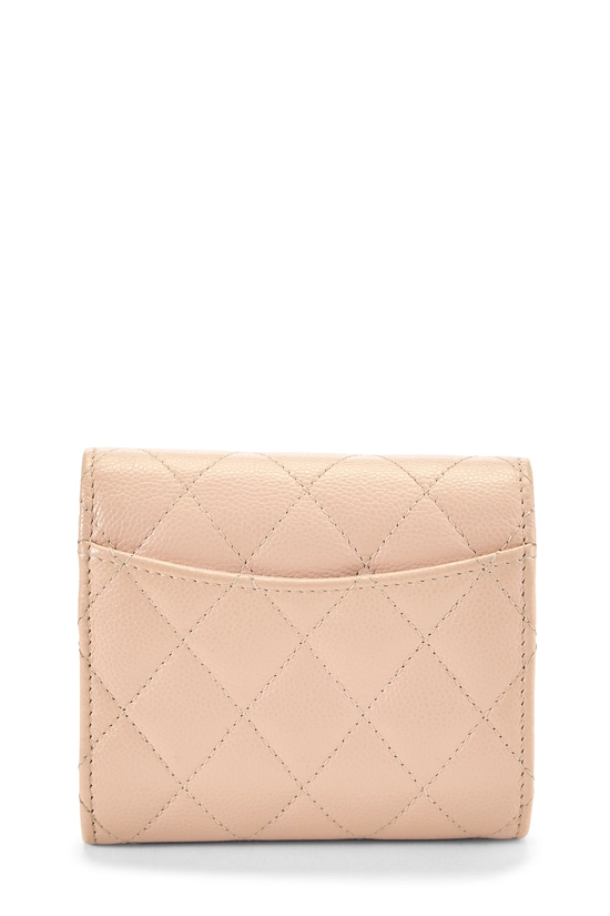 Pink Caviar Classic Flap Compact Wallet, , large image number 2