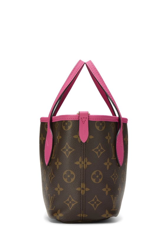 Pink Monogram Canvas Neverfull Bandouli&egrave;re Inside Out BB, , large image number 2