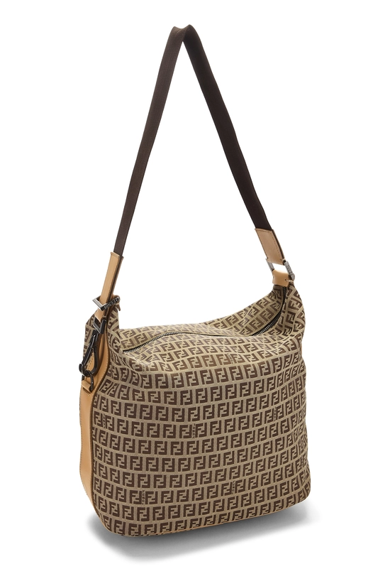 Brown Zucchino Shoulder Bag, , large image number 1