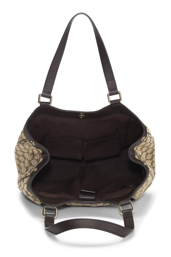 Brown Original GG Canvas Sukey Tote, , large image number 5