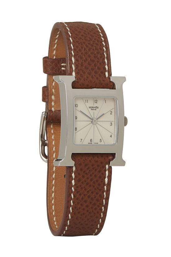 Brown & Stainless Steel H Hour PM, , large image number 0
