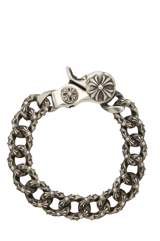 Sterling Silver Fancy Link Bracelet, , large image number 0