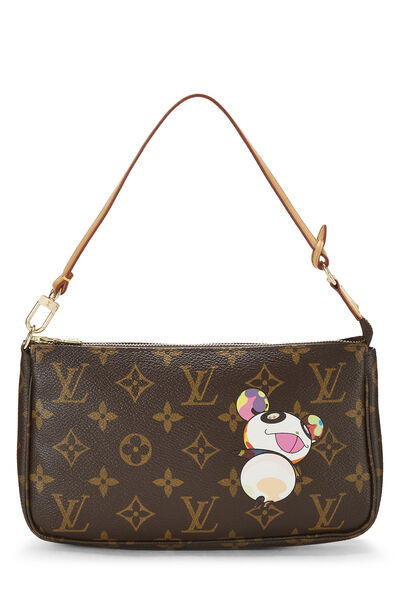 Takashi Murakami x Louis Vuitton Monogram Canvas Panda Pochette Accessoires