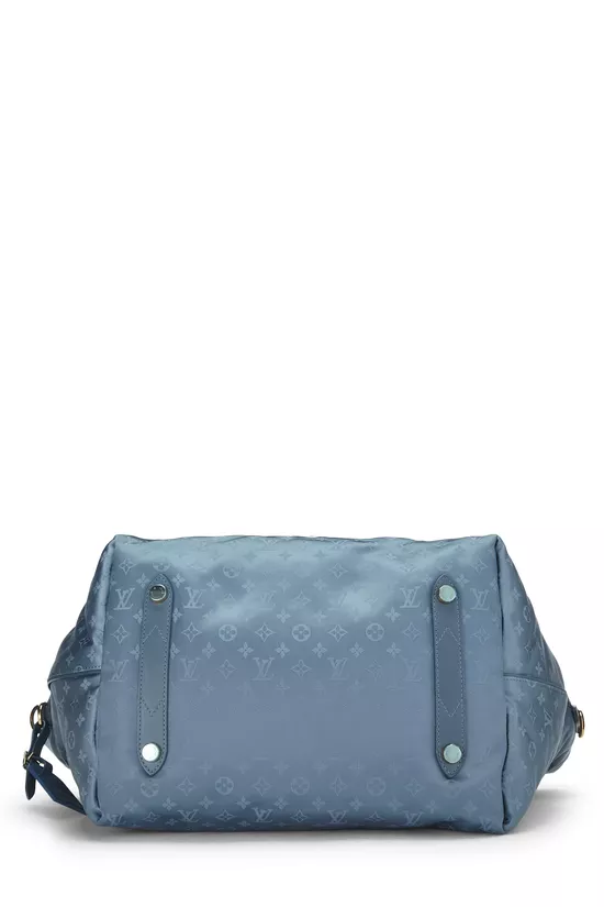 Blue Monogram Nylon Cabas Nouvelle Vague Beach Bag, , large image number 4