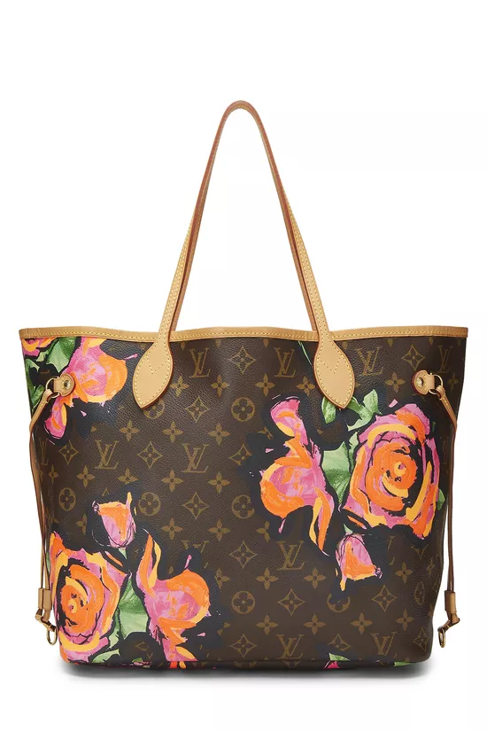 Stephen Sprouse x Louis Vuitton Monogram Canvas Roses Neverfull MM, , large image number 0