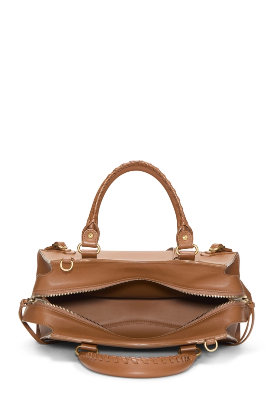 Brown Calfskin Neo Classic City Small, , large image number 4