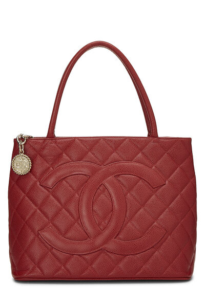 CHANEL, Bags, Chanel Rare Red Terry Cloth Beach Bag