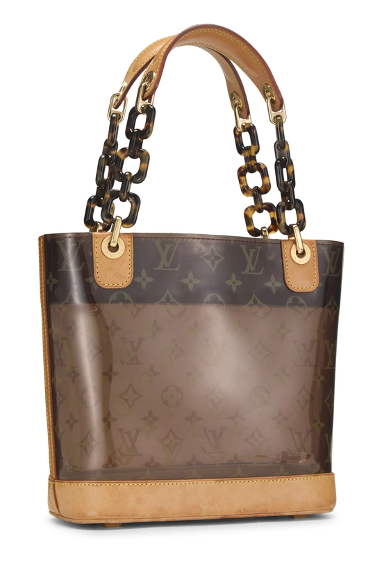 Brown Monogram Ambre Vinyl Cabas PM, , large image number 1