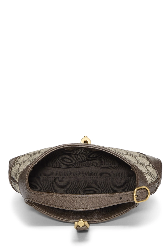 Balenciaga x Gucci Beige Coated Canvas Hacker 1961 Jackie Mini, , large image number 5