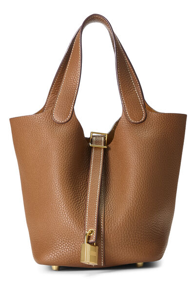 Gold Clemence Picotin Lock 18