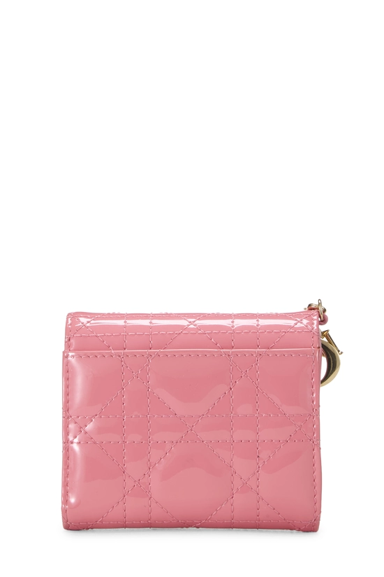 Pink Patent Lotus Wallet, , large image number 2