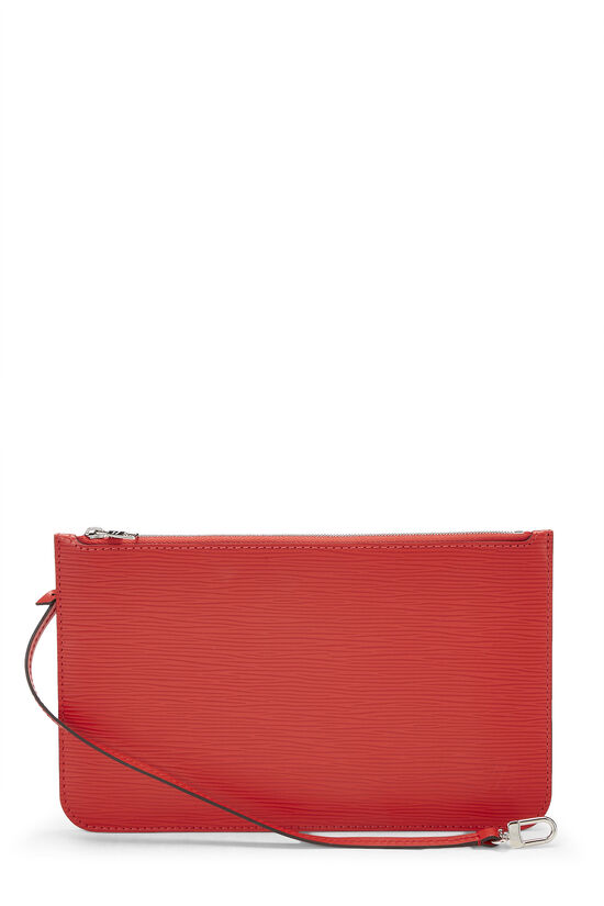 Red Epi Neverfull Pouch MM , , large image number 0