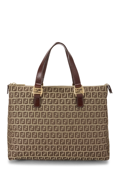 Beige Zucchino Canvas Tote
