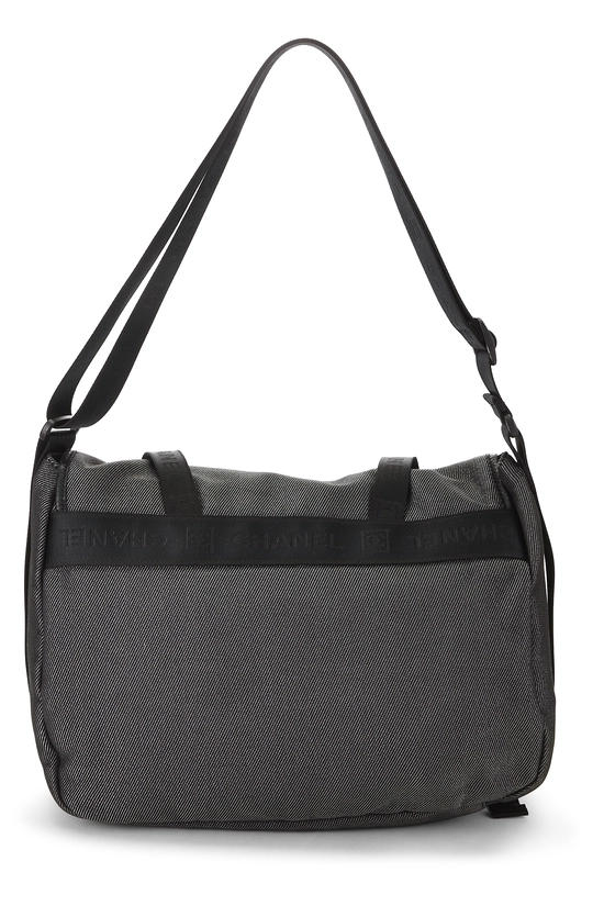 Grey Canvas Sportline Messenger, , large image number 3