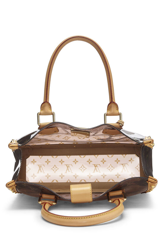Louis Vuitton Cabas Clear Translucent Monogram Ambre Neo MM Bag at