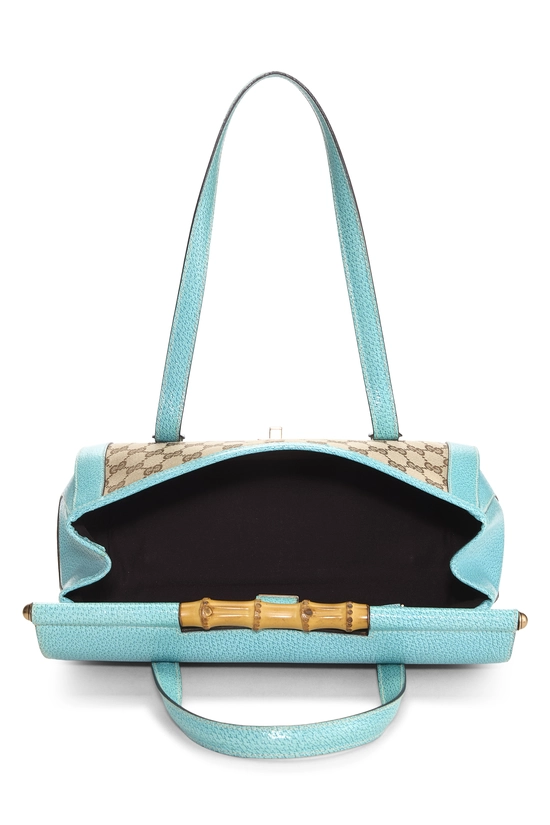 Blue Original GG Canvas Bullet Bag, , large image number 5