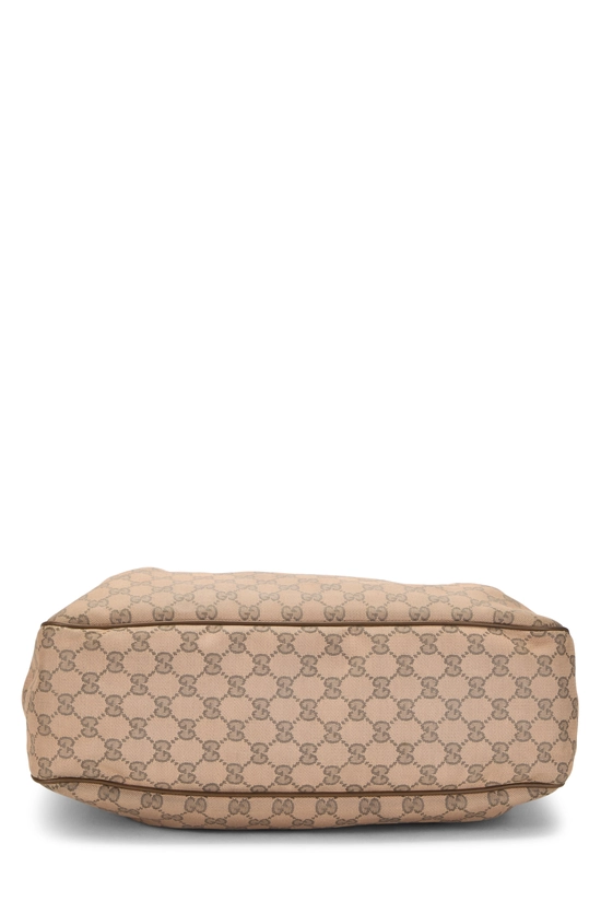 Pink GG Canvas Sukey Zip Handbag Large, , large image number 4