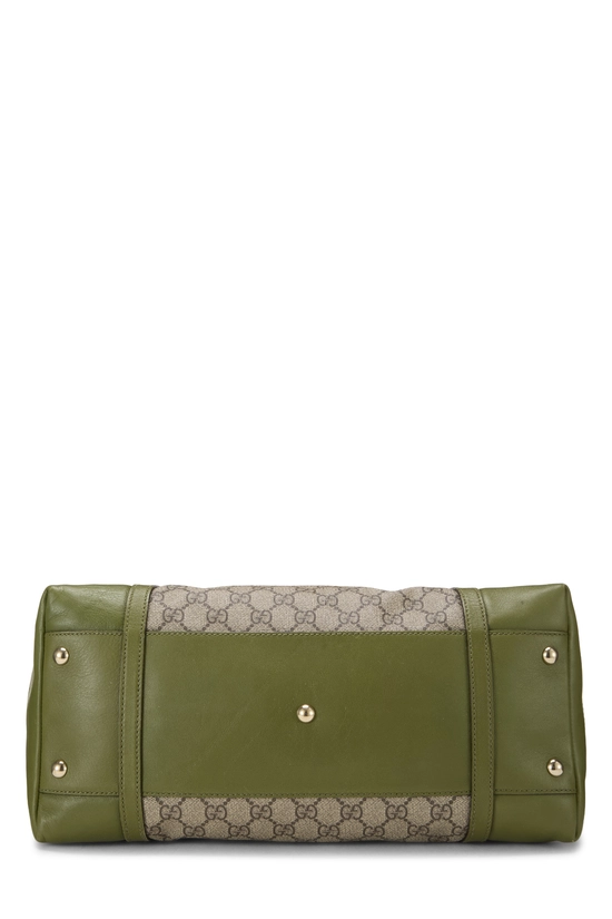 Green GG Supreme Canvas Nice Top Handle Bag Medium, , large image number 4