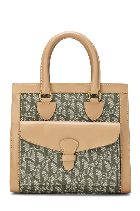 Green Trotter Canvas Front Pocket Tote, , large image number 0