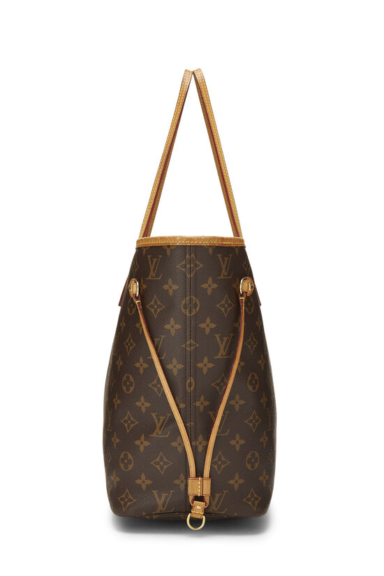 Yellow Monogram Canvas Neverfull MM NM, , large image number 2