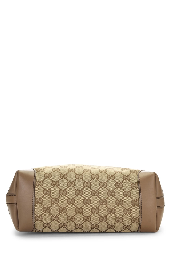 Brown Original GG Canvas Craft Tote Small, , large image number 4
