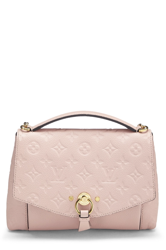 Pink Monogram Empreinte Blanche BB, , large image number 0