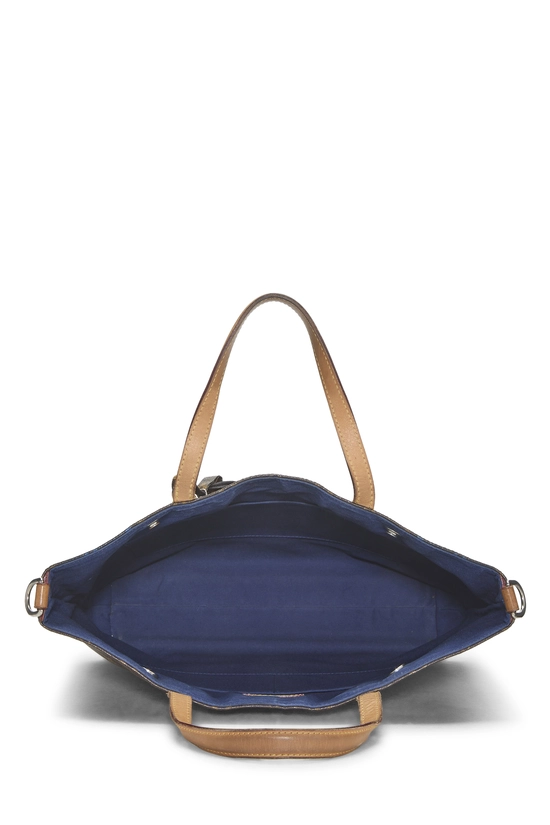 Blue Monogram V Cabas Jour, , large image number 5