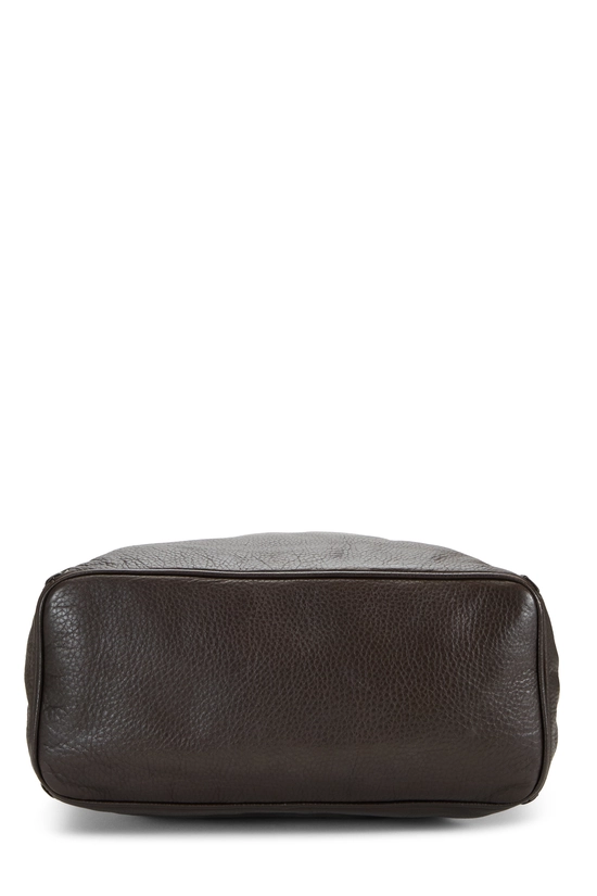 Brown Leather Ethnic Hobo Bag, , large image number 4