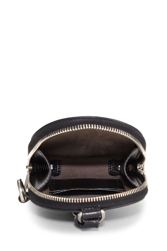 Black GG Supreme Canvas Interlocking GG Crossbody Mini, , large image number 5