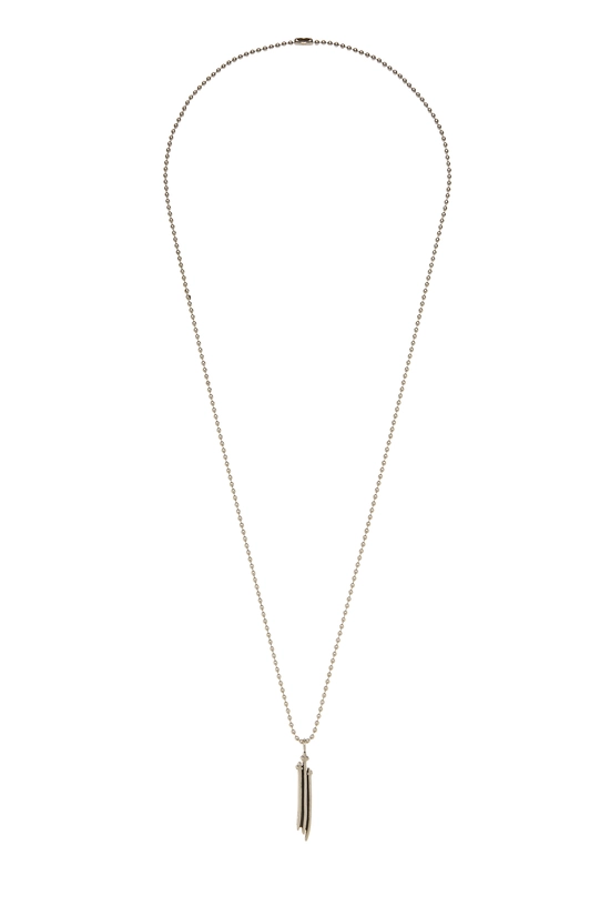 Sterling Silver 3 Cross Pendant Necklace, , large image number 0