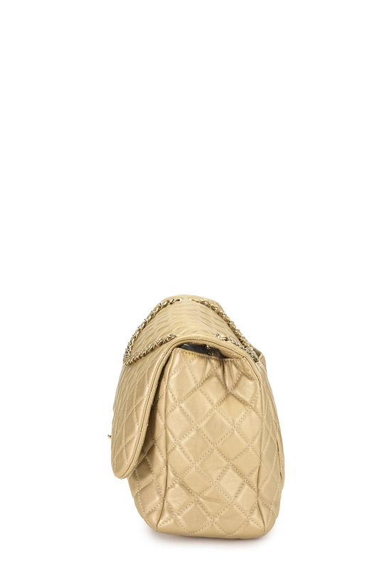 Gold Calfskin New Classic Flap XXL, , large image number 2