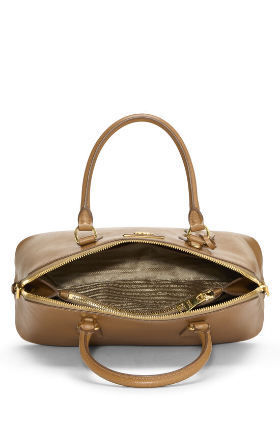 Brown Saffiano Promenade Medium, , large image number 5