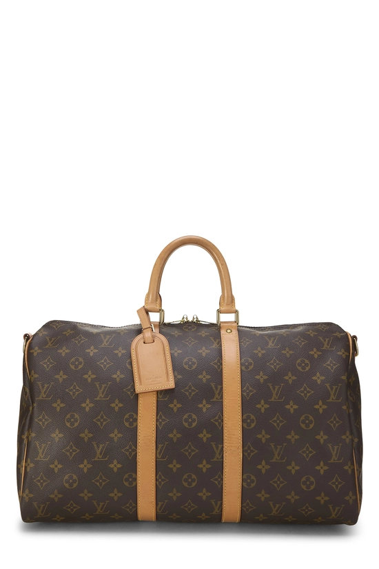 Monogram Canvas Keepall Bandouliere 45, , large image number 0