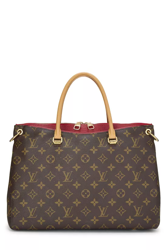 Red Monogram Canvas Pallas, , large image number 0
