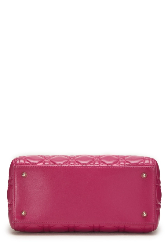 Pink Cannage Quilted Lambskin Lady Dior Small, , large image number 4