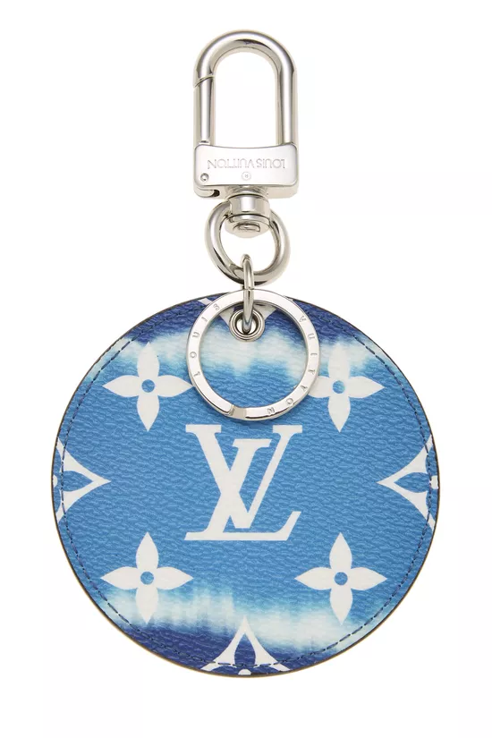 Blue Monogram Escale Bag Charm, , large image number 0