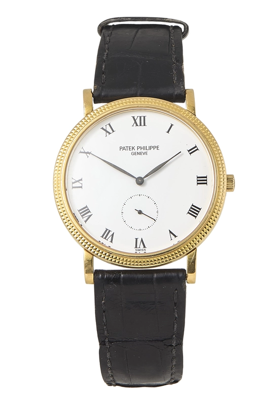 White Gold Calatrava 3919J 33mm, , large image number 0