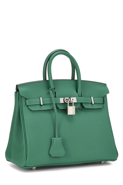 Vert Vertigo Togo Birkin 25, , large