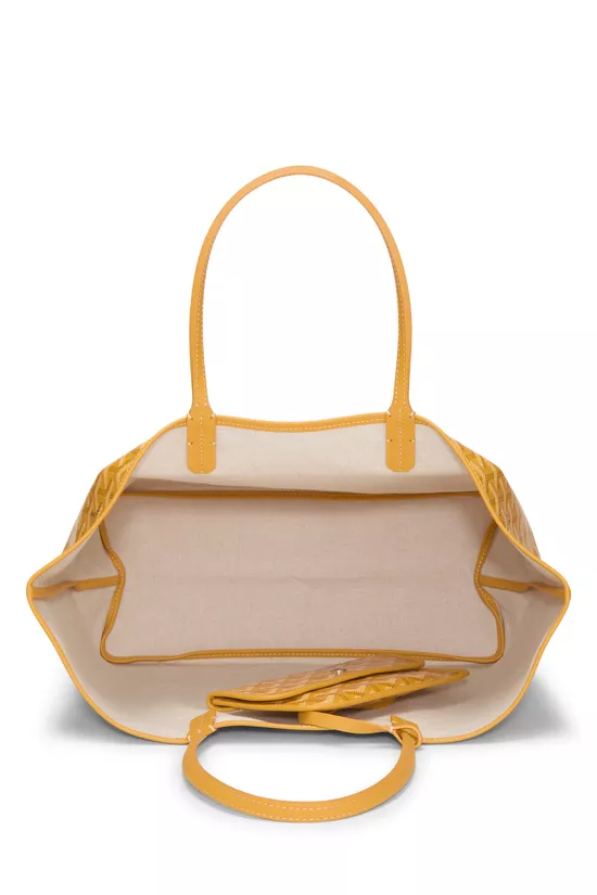 Yellow Goyardine Canvas Saint-Louis PM, , large image number 5