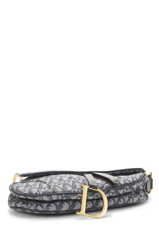 Navy Trotter Canvas Saddle Bag, , large image number 4